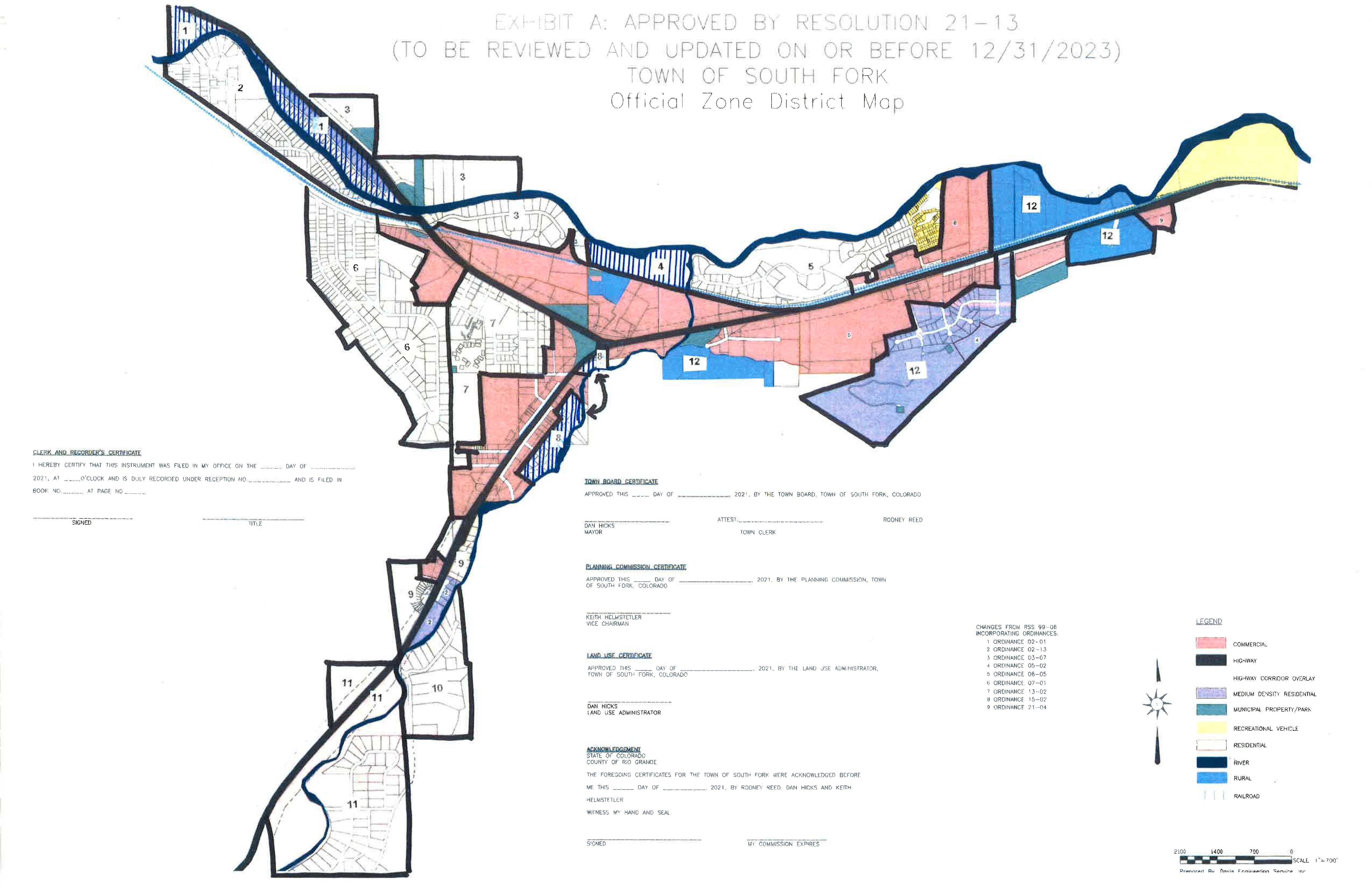 Short term rental map town of south fork